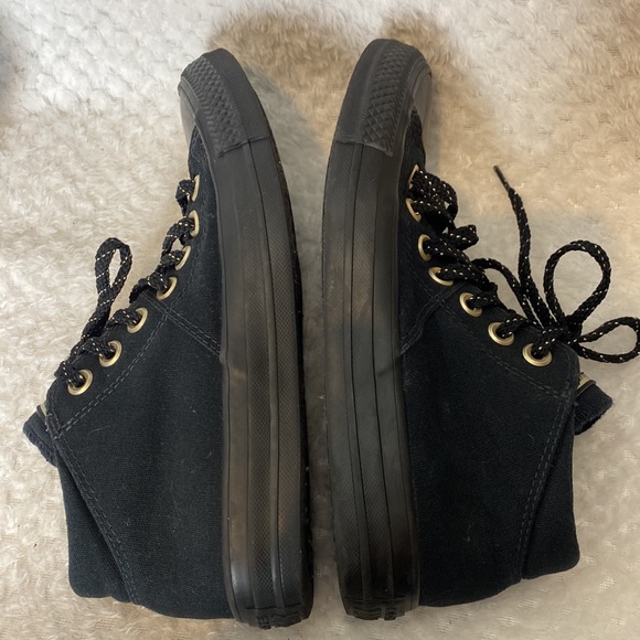 Converse All Star Madison mid top black shoes - Picture 7 of 9